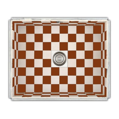 Tegelbak gekleurd 50x40x15